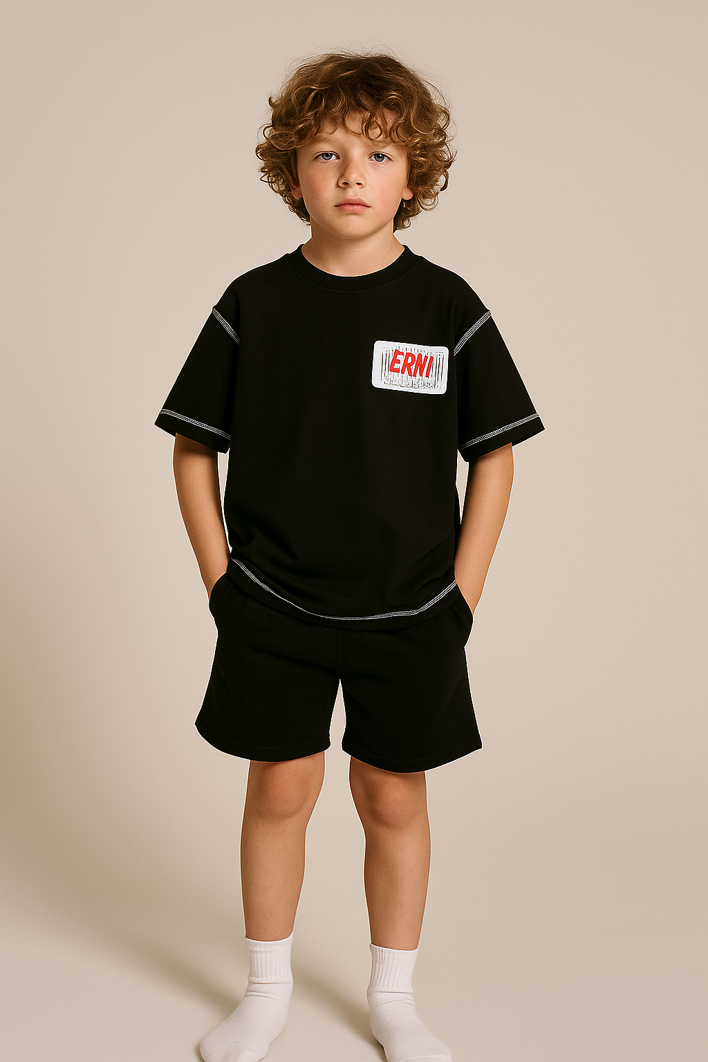 Casual T-shirt Black