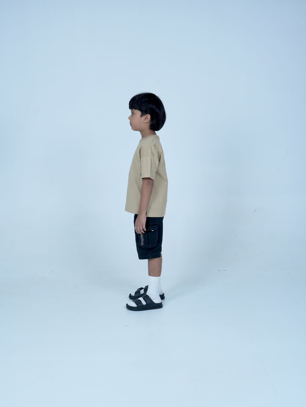 Exclusive #001 Oversized  T-Shirt – Sand Beige