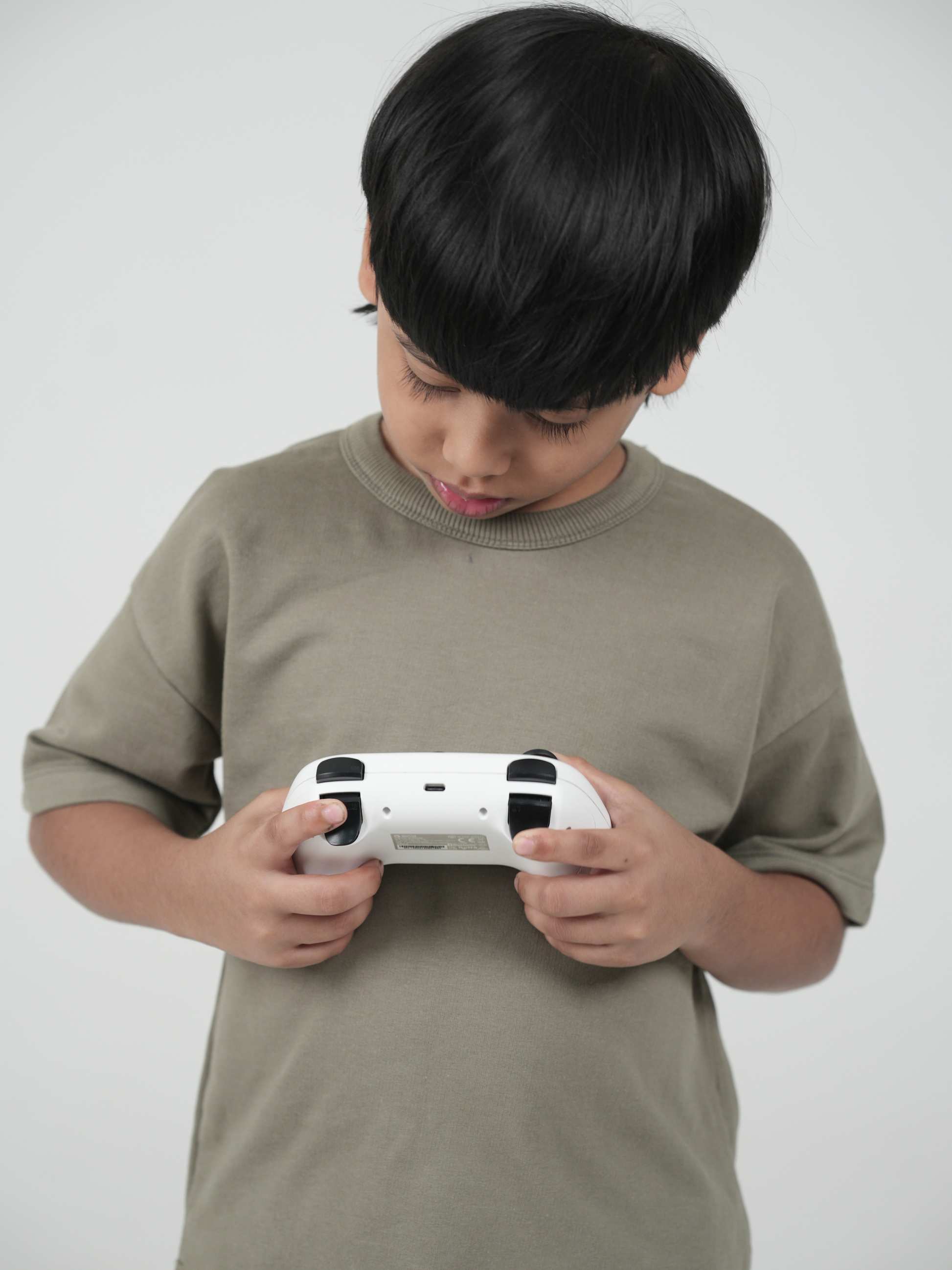 Exclusive #001 Oversized T-Shirt – Olive Green