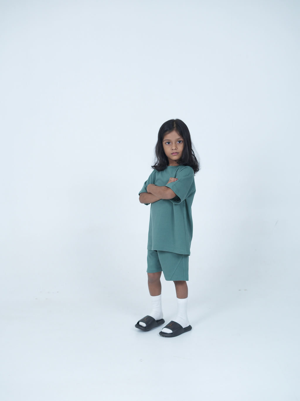 Exclusive #001 Co-ord Set – Dusty Teal